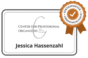 Zertifizierung zum Ordnungscoach Jessica Hassenzahl